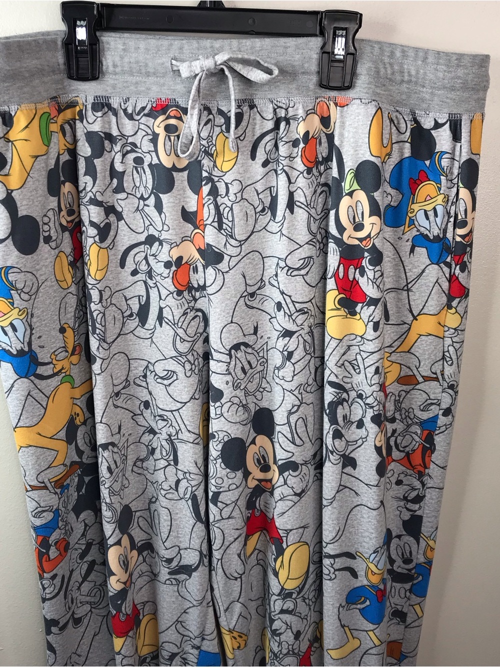 Disney Mickey Mouse & Friends Pajama Pants -Multicolor Print Unisex Sz XL - Picture 3 of 5